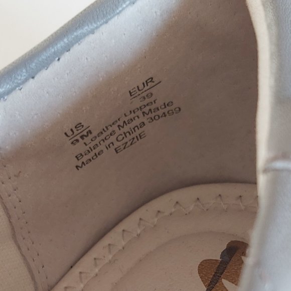 Sam Edelman Ezzie grey quilted leather sneaker - Picture 8 of 12